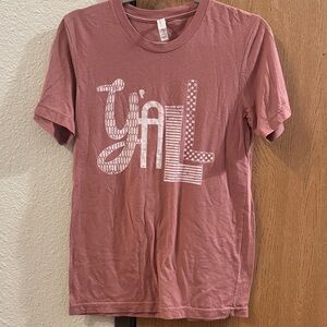 Bella Canvas Dusty Rose Tee